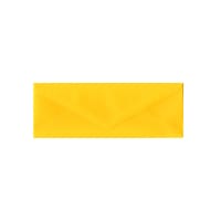 3.15 x 8.46 " Mid Yellow Envelopes 80lb